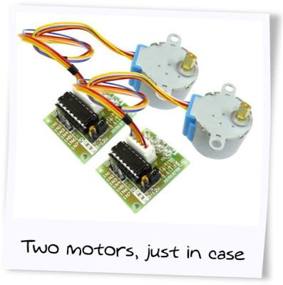 Two motors, just in case